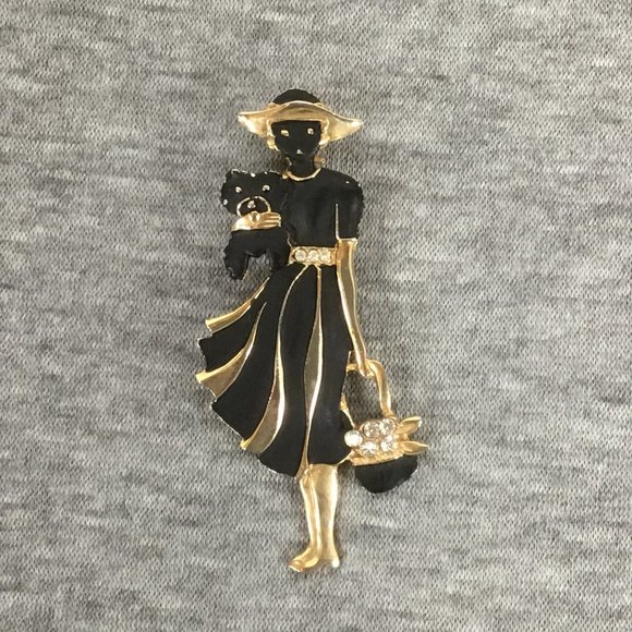 Romantic Lady Pin - Picture 1 of 2